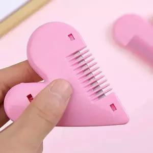 비키니 헤어 커팅빗 브라질리언 제모빗