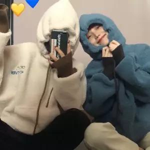 셀럽하우스 뽀글이 후드집업 여성 점퍼 자켓
