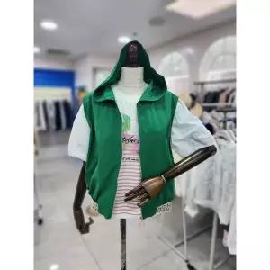 [스테파니] 영문 후드 조끼 N25NJ5601