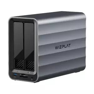 위즈플랫 HDX200UH 40TB 20TBX2EA USB 3.2 2베이 대용량 외장스토리지