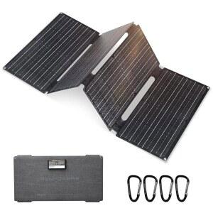 ALLPOWERS SE60 Portable Solar Panel 60W IP68 Waterproof Charger for Power Station Foldable kit Generator Laptops Phones Camping Hiking Outdoor Balcony