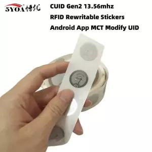 차폐카드 교통카드 중복인식 방지 차단 5YOA CUID 태그 스티커 ? 인레이 Gen2 섹터 0 UID 재기록 1356Mhz