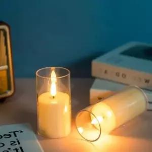 ( )잔솔 LED 촛불 조명 무드등 초 양초 캔들 불멍 미니