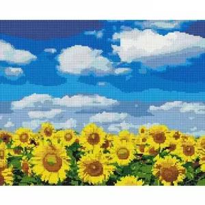 고품질 TBZ 청명한 해바라기 (캔버스) 보석십자수 40x50 캔버스액자...