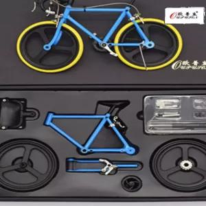 산악 자전거 모형 피규어 선물용 MTB 동호회 선물 메탈 바퀴인테리어 장식품