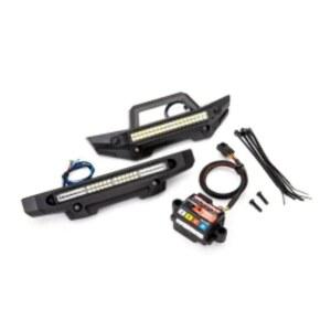 Traxxas 8990 Complete Waterproof LED Light Bar Kit with App Controlled Functions and Amplifier for 1 /10 Scale Maxx RC Monster Trucks