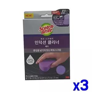 고품질 TBZ 흠집없는 인덕션 클리너 2P x3개 세정제 찌든때청소 기름때청소 주방용청소세제 WFNKB4K