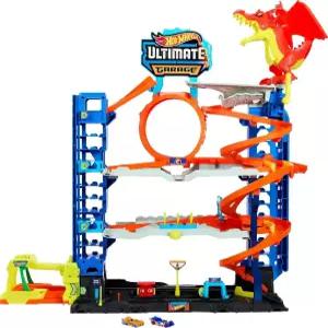 Hot Wheels 시티 얼티밋 차고 트랙 세트
