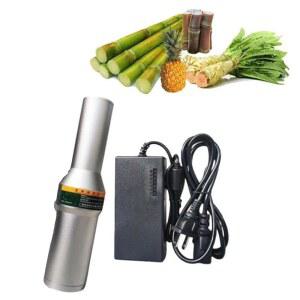 Electric Sugarcane Peeler Mini Sugar Cane Peeling Machine Coconut Cutter Tool Stainless Steel Material for Pumpkin Winter Claw Taro Pine