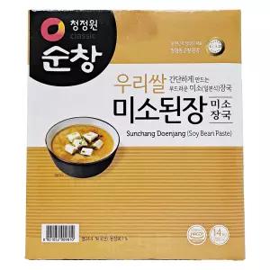 청정원 순창 우리쌀 미소장국 된장 14kg