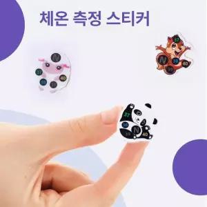 두우둥 체온스티커 스티커 발열체크기 측정 열