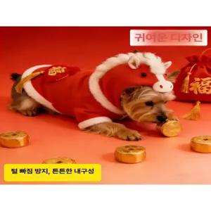 두우둥 강아지처키옷 옷 코스프레 모자 처키 강아지