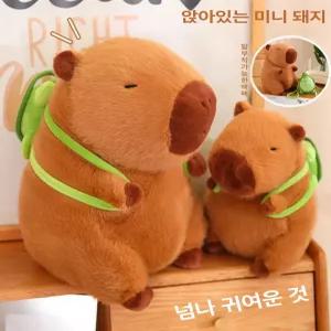 두우둥 카피바라대형인형 100cm 뚠실 카피바라인형