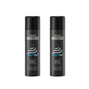 도루코 프로 모이스처 쉐이빙젤 210ml 2개 면도크림 면도젤 거품 남성면도기