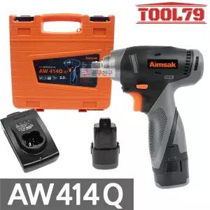 [아임삭] AW414Q 3G 충전 임팩트렌치 14.4V 2.0Ah 배터리 2개 임팩렌치