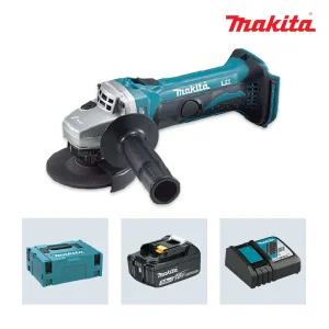 마끼다 DGA402RFE 18V 3.0Ah 배터리 1팩 충전그라인더 앵글 컷팅 100mm(4인치)+케이스포함