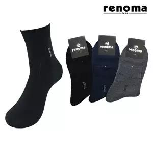 [레노마]남성 신사정장 무지 중목양말 RM1301