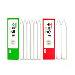 수복양초 6개입,2개입 일반양초 파라핀 캔들 제사용초 기둥초