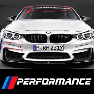 BMW 퍼포먼스 스티커 자동차 앞유리 범퍼 도어 손잡이 본넷 백미러