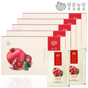 청춘농장 100% 석류즙 5박스 총 150포