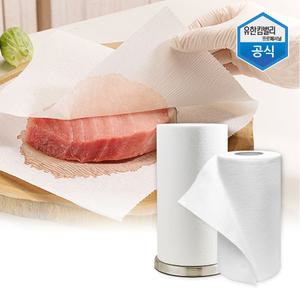 크리넥스 미트페이퍼 84m x 2롤 해동지 흡수지 숙성지 핏물제거 41403