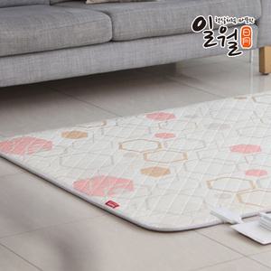 일월 나노크린 워셔블 단면 전기매트 더블 140x180cm 온열매트/일월매트 전기매트 전기장판 온열매트