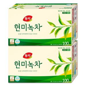 동서 현미녹차 티백, 1.5g, 200개