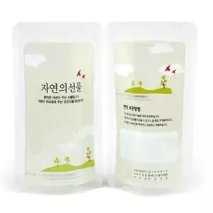 (한양)스탠딩파우치 자연의선물 100매 레토르트 한약팩 포장팩