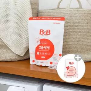 [보리보리/비앤비]비앤비 유아 섬유세탁 캡슐세제 30개입 1개 (+ 섬유유연제 800ml 증정)