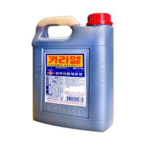 천우식품 카라멜 색소 2.7kg