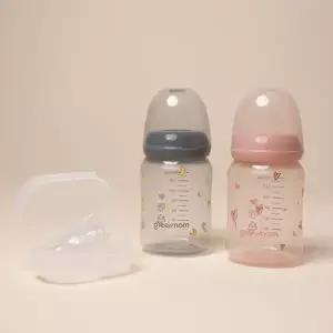 [그린맘][컬러세트] PP 컬러 슬림형 젖병140ml2개 아이쏙2개(케이스)