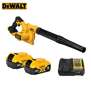 디월트 DCE100P2 20V 무선 충전 송풍기 5.0Ah 배터리 2개 세트 낙엽 청소 세차 캠핑 제설