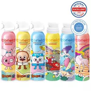 브리엘 브레드이발소 버블 200ml 3종(기본형)+브리엘 버블 200ml 3종 (넓적누들형)