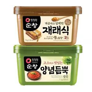 청정원 된장1kg + 쌈장1kg
