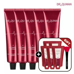 닥터큐먼 콜라겐팩 60g*5+파우치10g*5+스파츌러1)