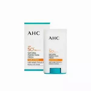 AHC 내추럴 퍼펙션 프레쉬 선스틱 17g (SPF 50+) 1개