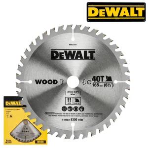 DEWALT 팁쏘 612240 원형톱날 165mm (6.5) 팁수/40T 목재용