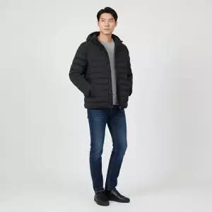 에르노 라이트 스트레치 나일론 리조트 후드 패딩 남성 자켓 PC00019UR 12431SZ 9300