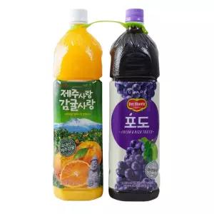 델몬트제주감귤1.5L+델몬트포도1.5L