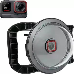 Insta360 에이스 프로 카메라용 수중 돔 포트 촬영 스크래치 방지 아크릴 소재 잘 설계된 해치 클로저