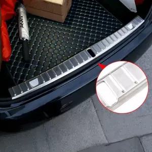 BMW 7 G11 G12 730li 740li 2016- 스테인리스 트렁크 내부 가드 자동차 내부 리어 범퍼 가드 플레이트 커버