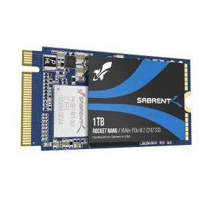 SABRENT 1TB 로켓 NVMe PCIe M.2 2242 DRAM 저전력 내장 고성능 SSD (SB-1342-1TB)