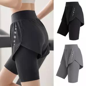 다벡 요가/필라테스/헬스 투인원 5부 레깅스 반바지