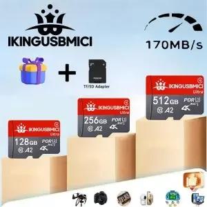 EVO Plus SD TF 카드 256GB 플래시 메모리 휴대폰용