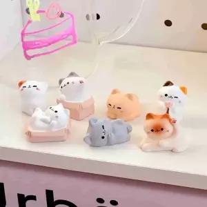 ( )집냥이 미니어처 랜덤 캐릭터피규어 데스크테리어 랜덤미니피규어