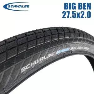 Schwalbe Big Ben 자전거 타이어 K-Guard 레벨 3 펑크 방지 강철 유선 도시 통근용 외부 27.5 인치