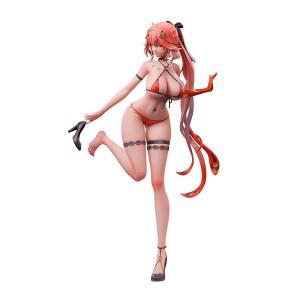 폭풍우 창리 피규어 수영복 1/6 게임 캐릭터 PVC 데스크탑 장식 팬 선물 10.6인치