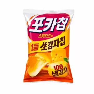 오리온 포카칩 스윗치즈 (60g) x 20개 어린이집간식 회사간식