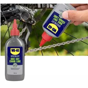 자전거 바이크 WD-40 체인변속향상 윤활유 건식오일120ml 수리 오염방지 제습 먼지NO