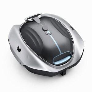 지상 수영장용 Bubot 300P 무선 수영장 청소기 블루홀 흡입 로봇 수영장 청소기 더트락 2.0 듀얼 필터 스마트 센서 최대 850평방피트의 셀프 주차 딥 그레이